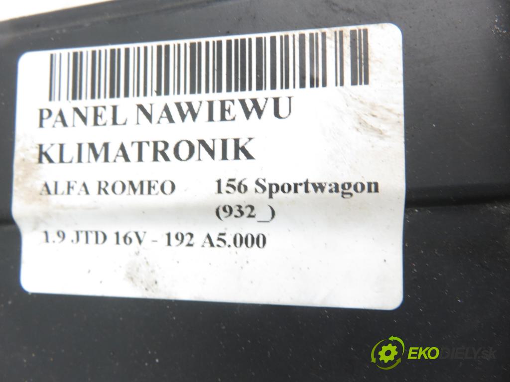 ALFA ROMEO 156 Sportwagon (932_) KOMBI 2003 1910,00 Panele sterowania, przełączniki 1910,00 Panel kúrenia KLIMATRONIK 1560334760