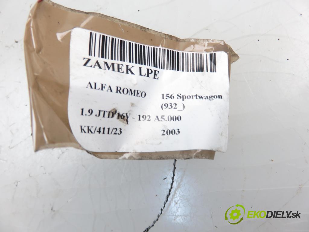 ALFA ROMEO 156 Sportwagon (932_) KOMBI 2003 1910,00 Zamki 1910,00 zámok 18110241
