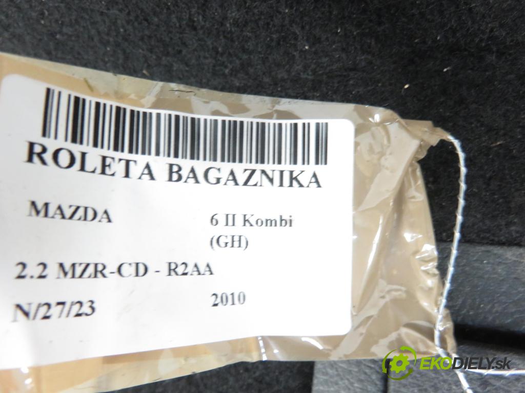 MAZDA 6 Kombi (GH) KOMBI 2010 2184,00 Wykładzina 2184,00 krytina kufor / doska GS2A688H0F