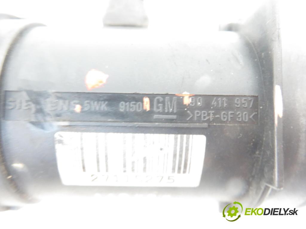 OPEL VECTRA B Kombi (J96) KOMBI 1997 1799,00 Przepływomierze 1799,00 váha vzduchu vzduchu 90411957; 5WK9150