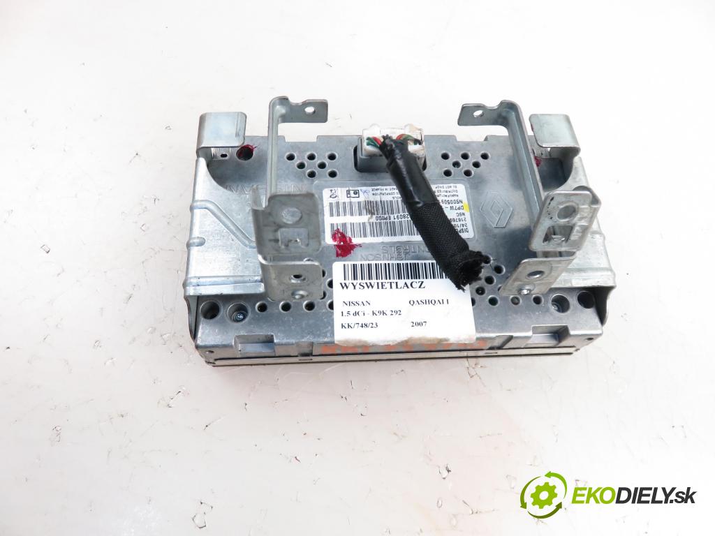 NISSAN QASHQAI / QASHQAI +2 I (J10, JJ10) SUV 2007 76,00 1.5 dCi 103 - K9K 282 1461,00 ZOBRAZIT: DP7W1400E