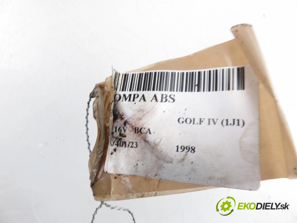 VW GOLF IV (1J1) HB 1998 1390,00 Sterowniki ABS 1390,00 pumpa ABS 1J0907379G (Pumpy brzdové)