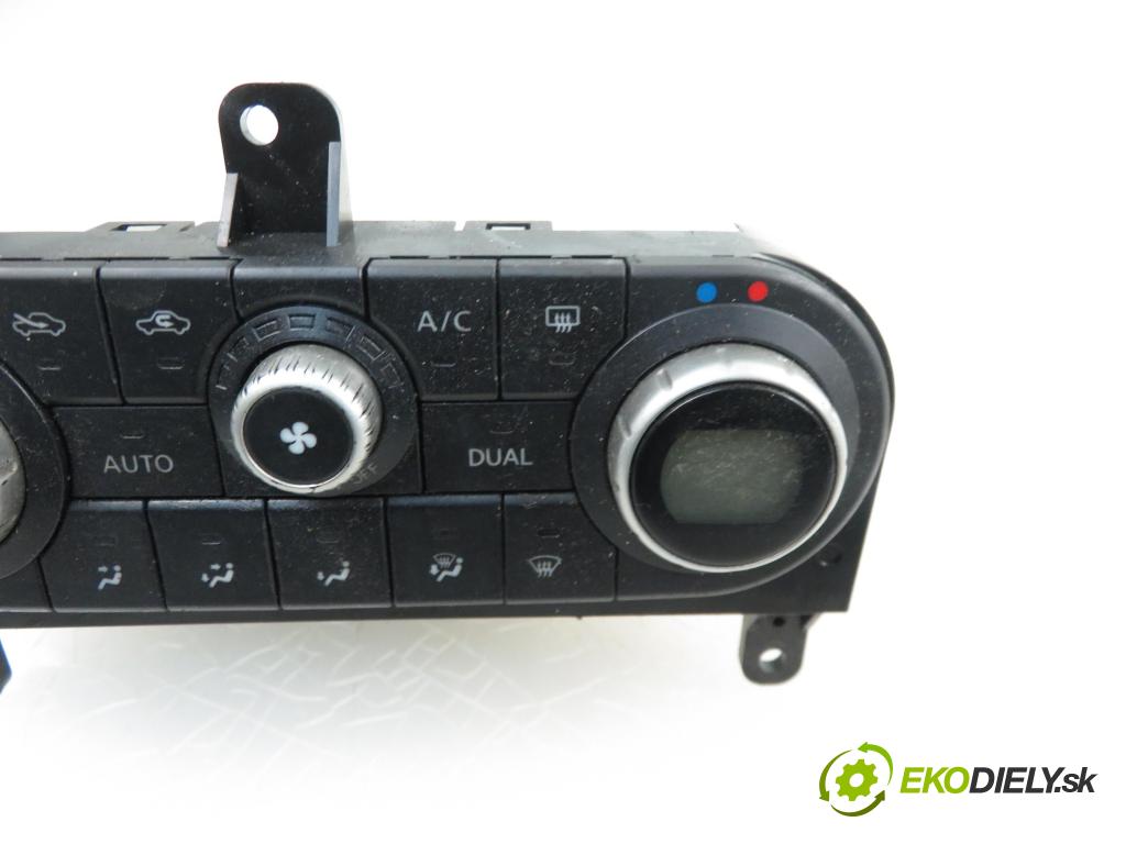 NISSAN QASHQAI / QASHQAI +2 I (J10, JJ10) SUV 2007 1461,00 Panele sterowania, przełączniki 1461,00 Panel kúrenia KLIMATRONIK 27500JD45A