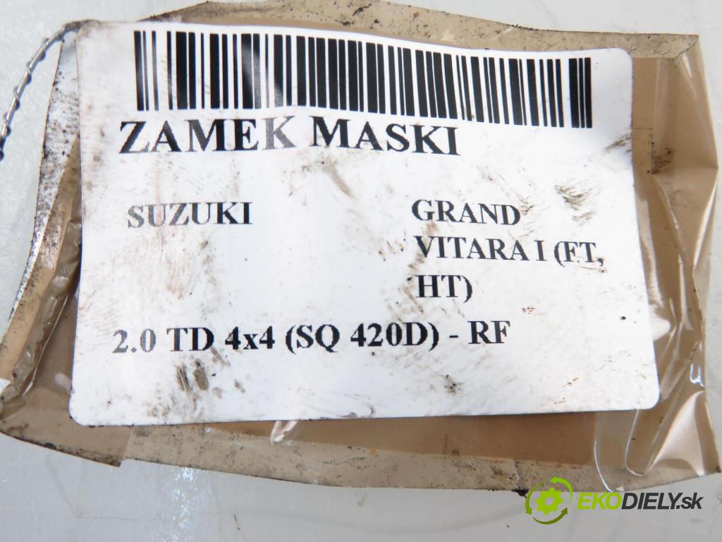 SUZUKI GRAND VITARA I (FT, HT) TERENOWY 1999 1998,00 Zamki 1998,00 zámok kapoty