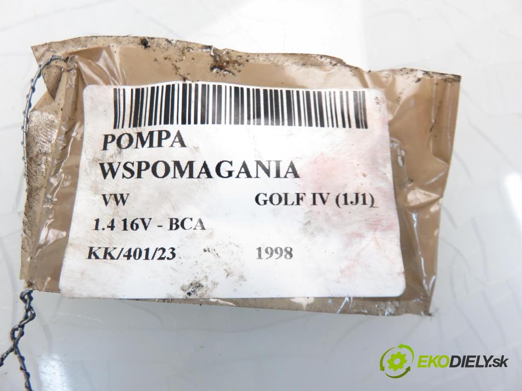VW GOLF IV (1J1) HB 1998 1390,00 Pompy wspomagania 1390,00 Pumpa servočerpadlo 1J0422154C (Servočerpadlá, pumpy riadenia)
