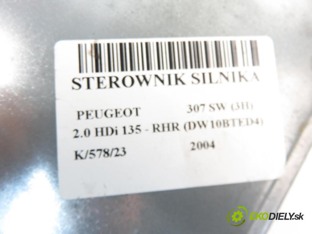 PEUGEOT 307 SW (3H) KOMBI 2004 100,00 2.0 HDi 135 - RHR (DW10BTED4) 1997,00 Riadiaca jednotka Motor 9656061180 ; 9655041480