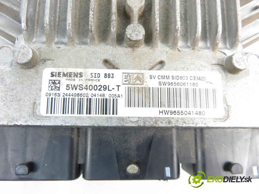 PEUGEOT 307 SW (3H) KOMBI 2004 100,00 2.0 HDi 135 - RHR (DW10BTED4) 1997,00 Riadiaca jednotka Motor 9656061180 ; 9655041480