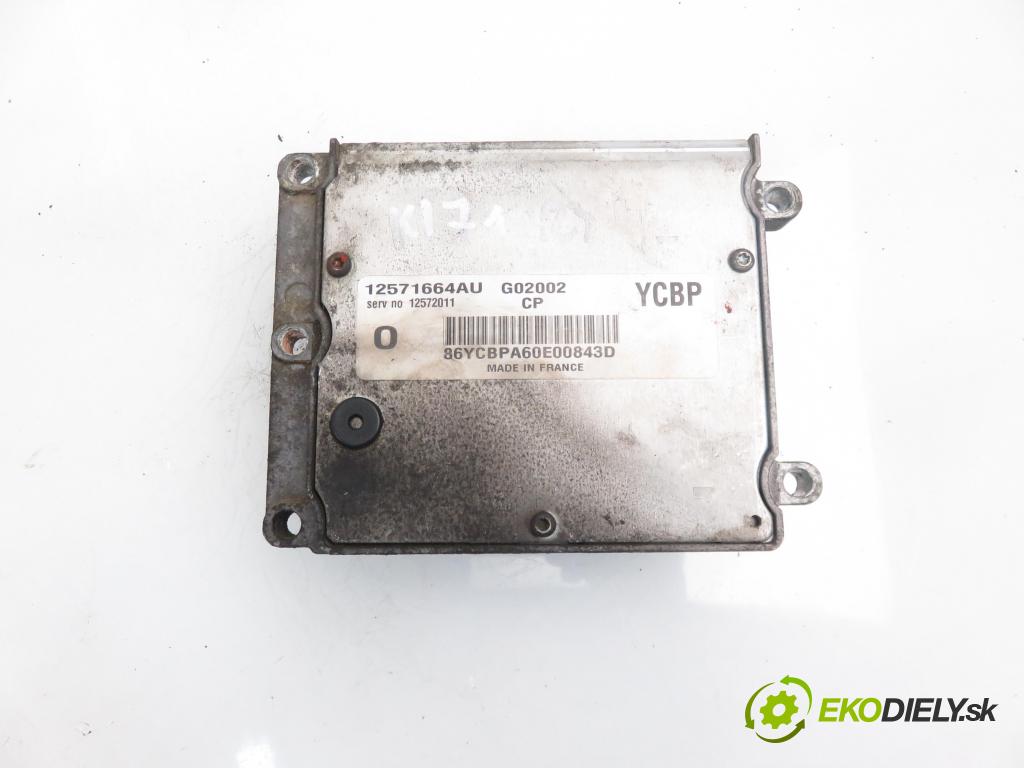 OPEL VECTRA C (Z02) SEDAN 2002 2198,00 Sterowniki silnika 2198,00 Riadiaca jednotka Motor 12571664AU