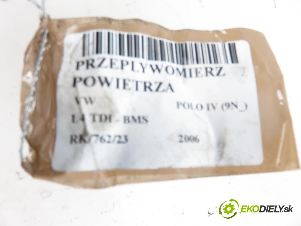 VW POLO (9N_) HB 2006 1422,00 Przepływomierze 1422,00 váha vzduchu vzduchu F00C2G2055