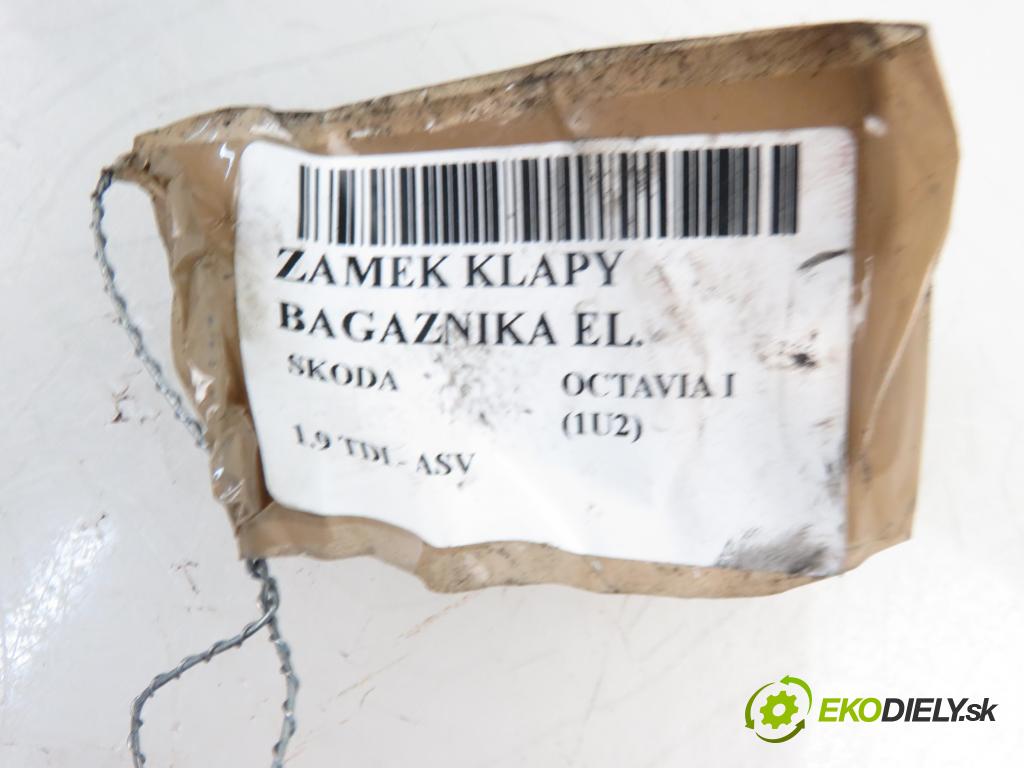 SKODA OCTAVIA I (1U2) LIFTBACK 2004 1896,00 Zamki 1896,00 zámok dveří kufr EL. 1U6827501G