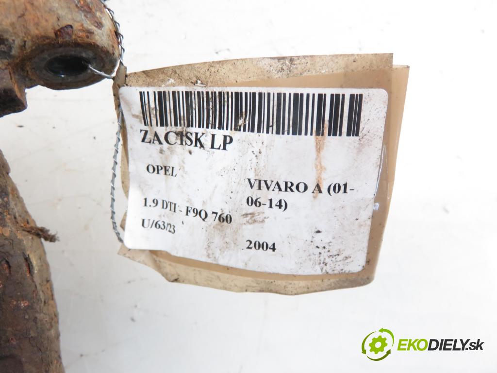 OPEL VIVARO A Autobus (X83) BUS 2004 1870,00 Zaciski 1870,00 Brzdič strmeň LP