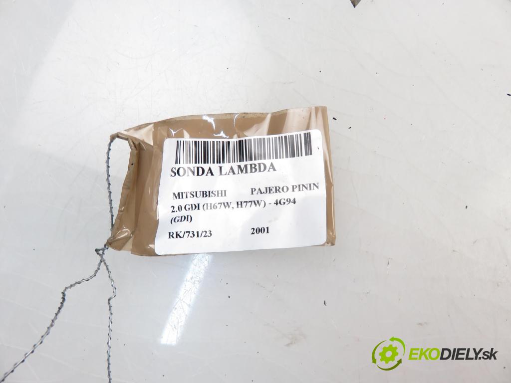 MITSUBISHI PAJERO PININ (H6_W, H7_W) TERENOWY 2001 1999,00 Sondy lambda 1999,00 sonda lambda EA001 (Lambda sondy)