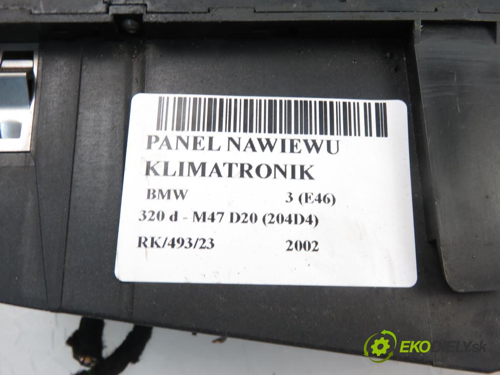 BMW 3 (E46) SEDAN 2002 1995,00 Panele sterowania, przełączniki 1995,00 Panel kúrenia KLIMATRONIK 6919784
