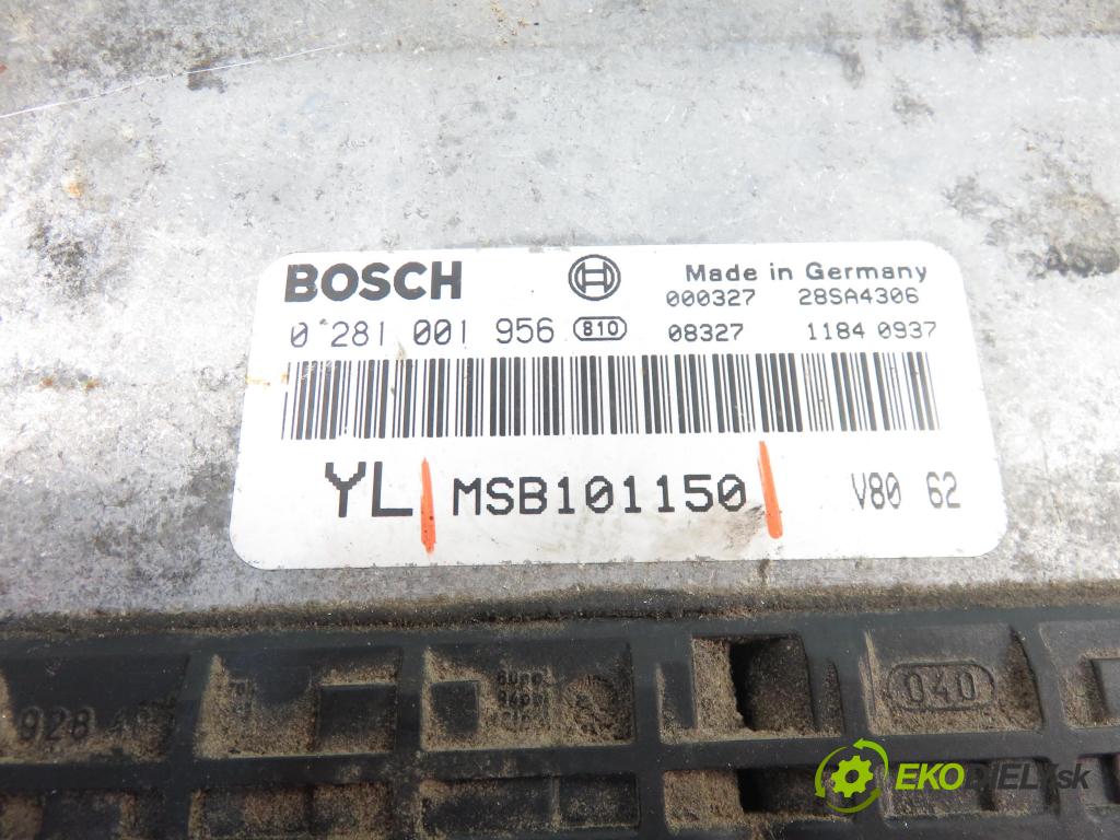 ROVER 25 (RF) HB 2000 1994,00 Sterowniki silnika 1994,00 Riadiaca jednotka Motor MSB101150; 0281001956