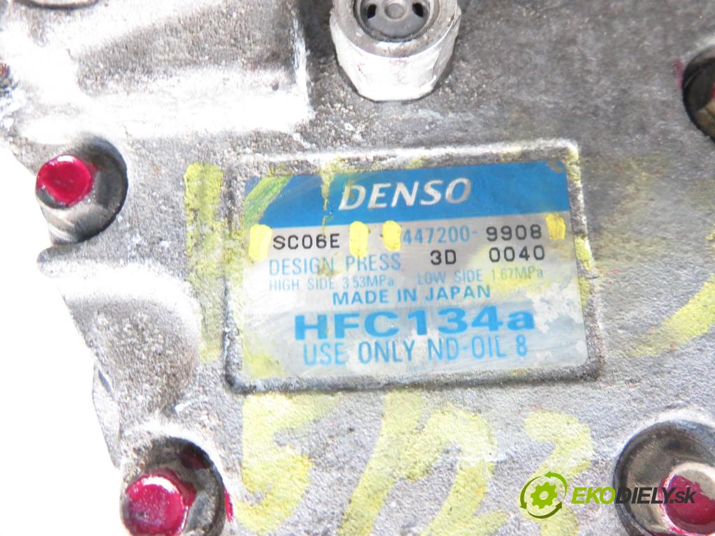 DAIHATSU YRV (M2) HB 2002 1298,00 Kompresory klimatyzacji 1298,00 KOMPRESOR: klimatizace SC06E; 4472009908 (Kompresory)