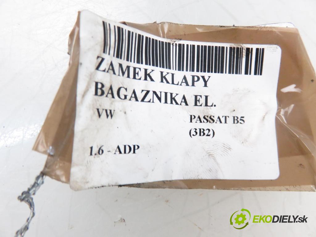 VW PASSAT B5 (3B2) SEDAN 1999 1595,00 Zamki 1595,00 zámok dveří kufr EL. 3B5827505C