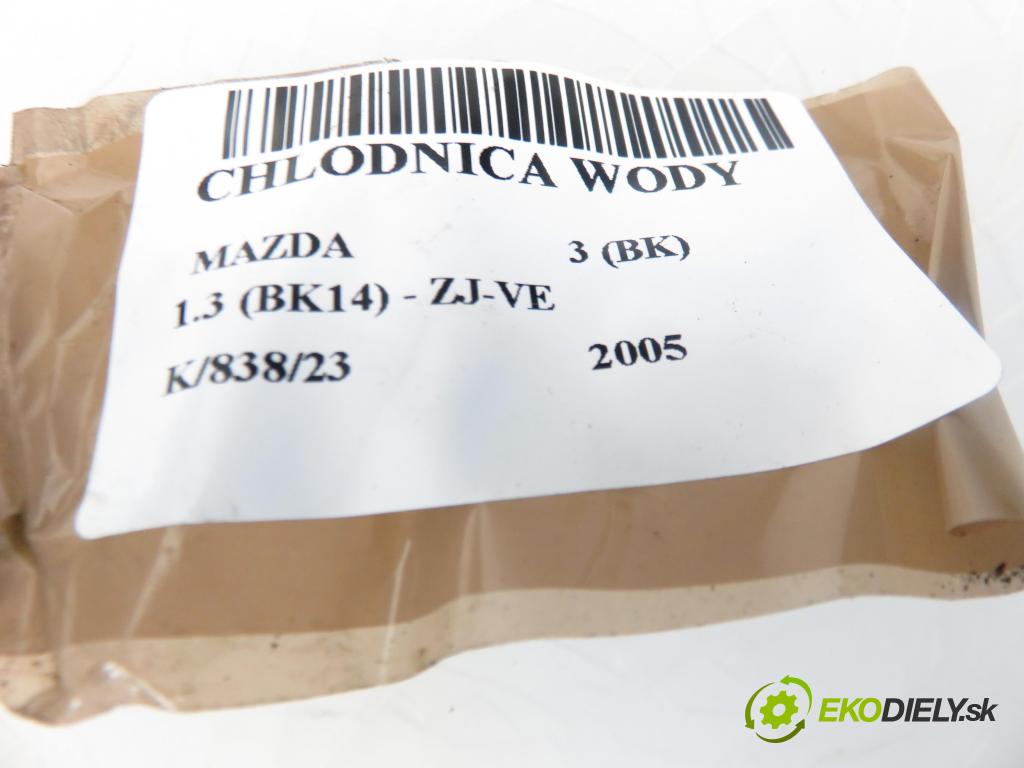 MAZDA 3 (BK) HB 2005 1349,00 Chłodnice wody 1349,00 chladič vody