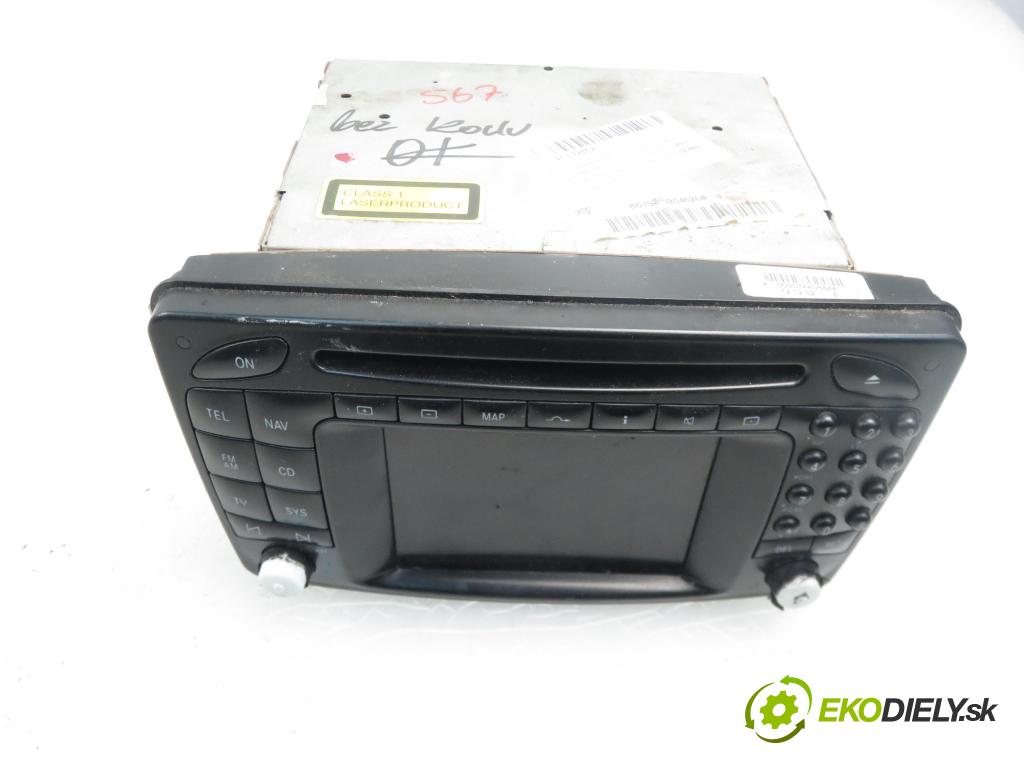 MERCEDES-BENZ KLASA C T-Model (S203) KOMBI 2003 2148,00 Radioodtwarzacze 2148,00 RADIO CD 2038275242