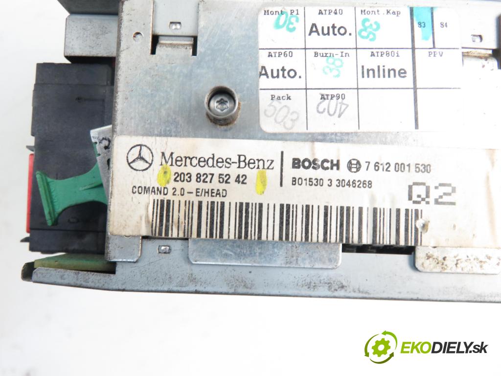 MERCEDES-BENZ KLASA C T-Model (S203) KOMBI 2003 2148,00 Radioodtwarzacze 2148,00 RADIO CD 2038275242