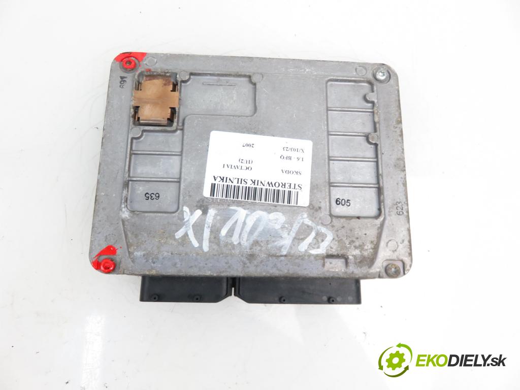 SKODA OCTAVIA I (1U2) LIFTBACK 2007 1595,00 Sterowniki silnika 1595,00 Riadiaca jednotka Motor 06A906033DM; 5WP44232