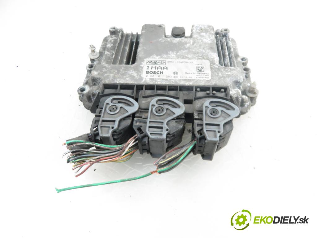FORD FOCUS C-MAX (DM2) MINIVAN 2003 1560,00 Sterowniki silnika 1560,00 Riadiaca jednotka Motor 0281011263; 3M5112A650MA