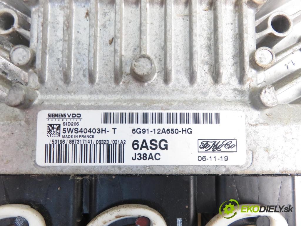 FORD S-MAX (WA6) MINIVAN 2006 1753,00 Sterowniki silnika 1753,00 Riadiaca jednotka Motor 6G9112A650HG