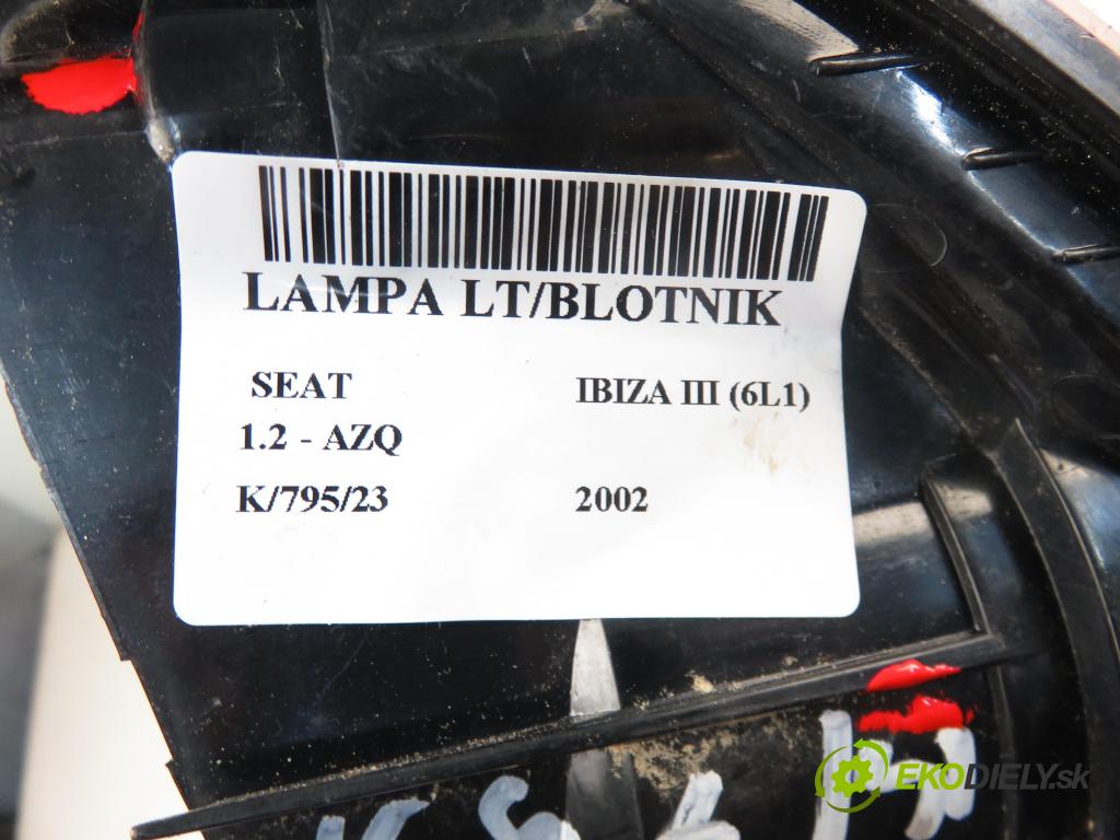 SEAT IBIZA III (6L1) HB 2002 1198,00 Lampy tylne 1198,00 Svetlo ľavé zadné