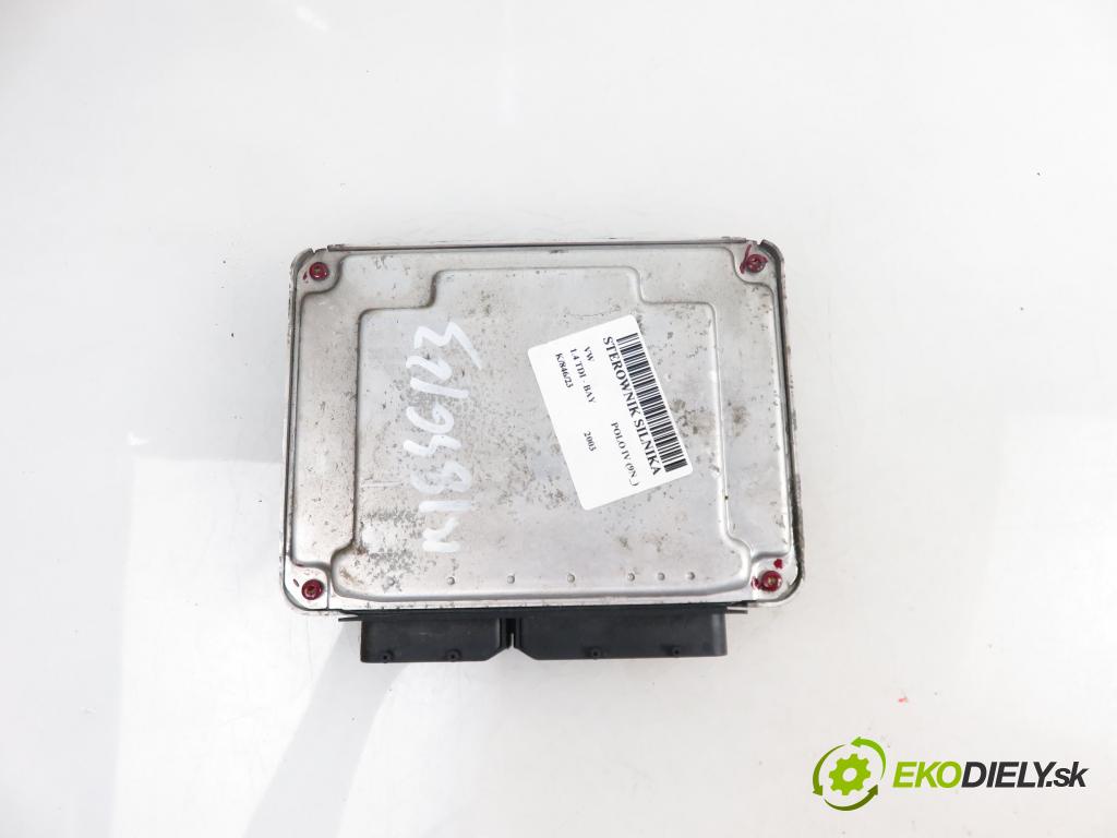 VW POLO (9N_) HB 2003 1422,00 Sterowniki silnika 1422,00 Riadiaca jednotka Motor 045906019AQ; 0281010866