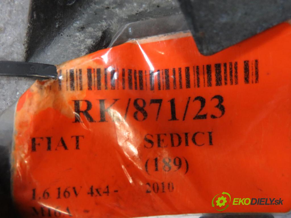 FIAT SEDICI (189_) CROSSOVER 2010 1586,00 Kompletne skrzynie 1586,00 Prevodovka MANUALNA ZL4; 79J2