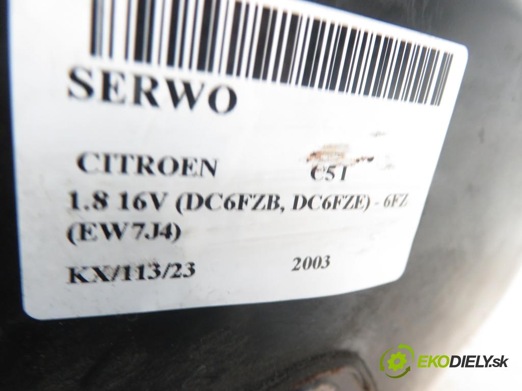 CITROEN C5 I (DC_) LIFTBACK 2003 1749,00 Serwa hamulca 1749,00 Posilovač 9646709980; 0204024799 (Servočerpadlá, pumpy riadenia)
