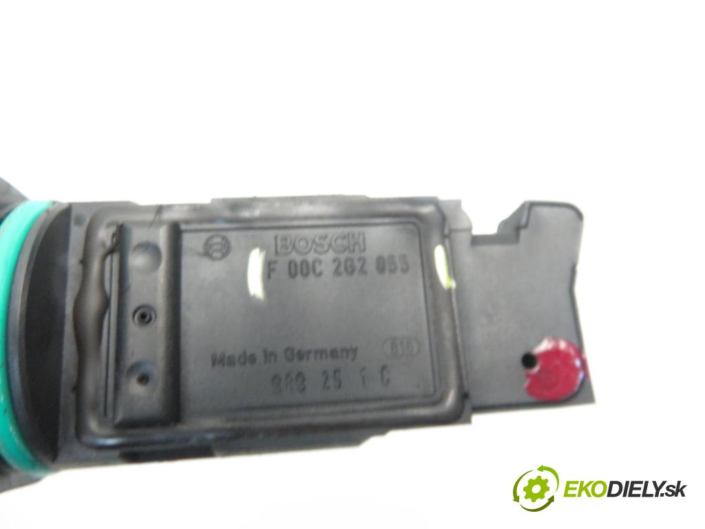 VW POLO (9N_) HB 2003 1422,00 Przepływomierze 1422,00 váha vzduchu vzduchu F00C2G2055; 0281002531