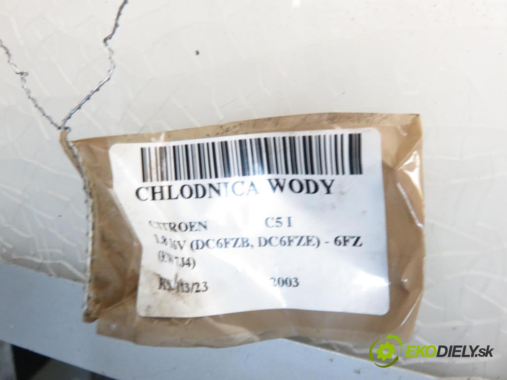 CITROEN C5 I (DC_) LIFTBACK 2003 1749,00 Chłodnice wody 1749,00 chladič vody 9636170580