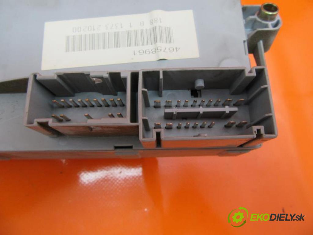FIAT PUNTO II 1.2 16V 80 (188.233, .235, .253, .255 188 A5.000 manual 5 - stupňová 59 kW 80 km  MODUL BSI 46758961/46767353NPL (Poistkové skrinky)