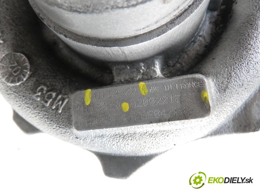 RENAULT ESPACE IV (JK0/1_) MINIVAN 2004 2188,00 Kompletne turbosprężarki 2188,00 RYCHLONABÍJAČKA: 8200221363; GT1852V (Turbodúchadlá (kompletné))