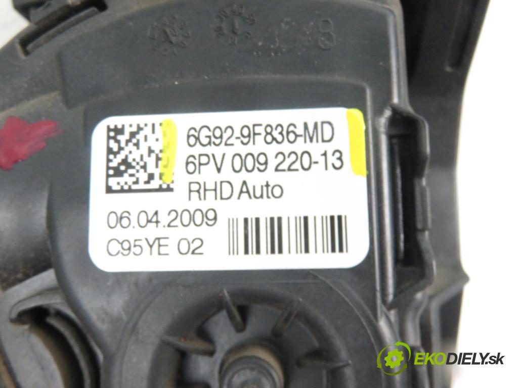 FORD GALAXY (WA6) MINIVAN 2009 1997,00 Pozostałe 1997,00 Potenciometer plynového pedálu 6G929F836MD; 6PV00922013 (Pedále)