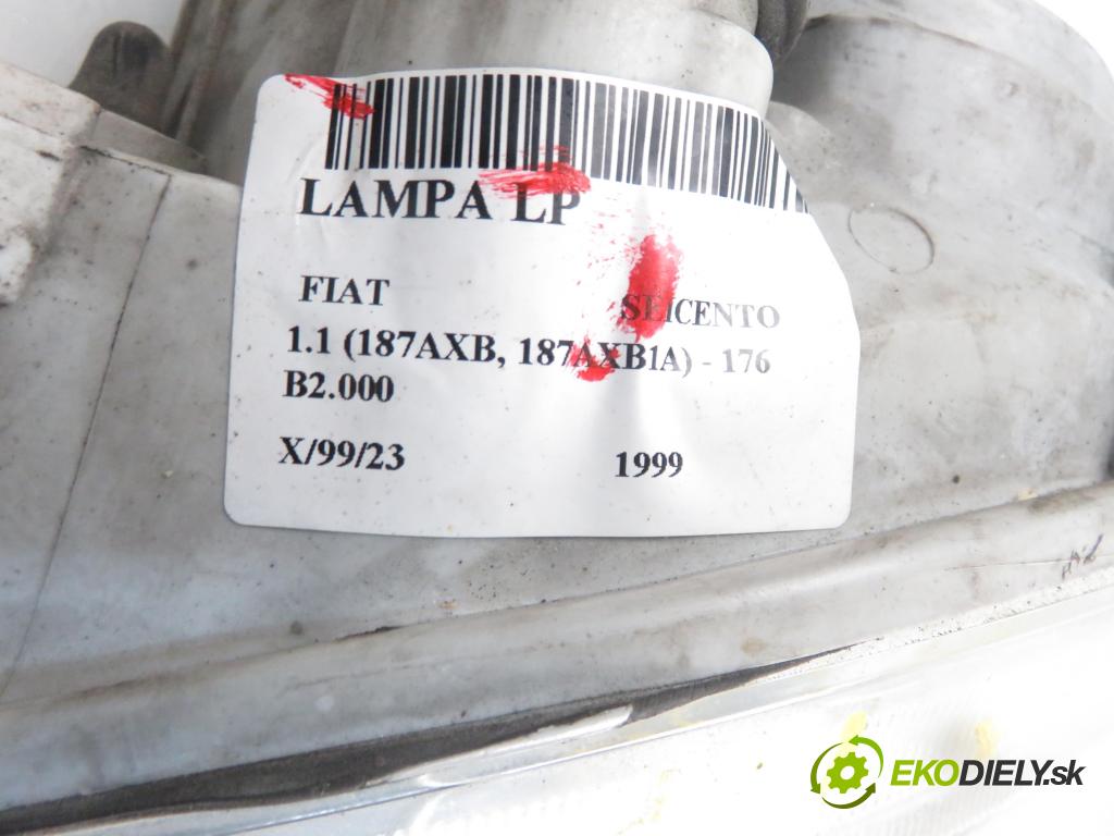 FIAT SEICENTO / 600 (187_) HB 1999 1108,00 Lampy przednie 1108,00 Svetlo LP