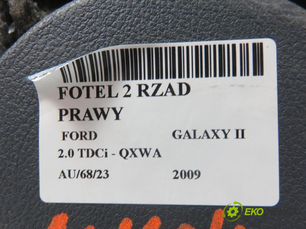 FORD GALAXY (WA6) MINIVAN 2009 1997,00 Fotele, kanapy 1997,00 Sedadlo 2 RIADOK: pravy
