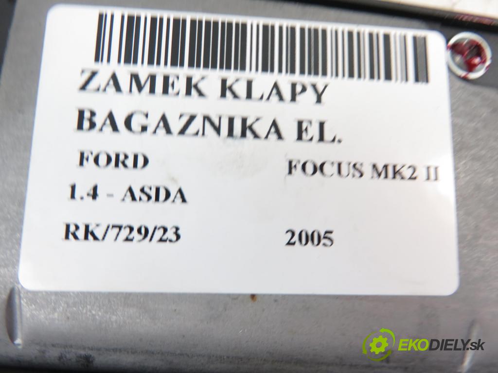 FORD FOCUS II (DA_, HCP) HB 2005 1388,00 Zamki 1388,00 zámok dveří kufr EL. 3M51R442A66AN