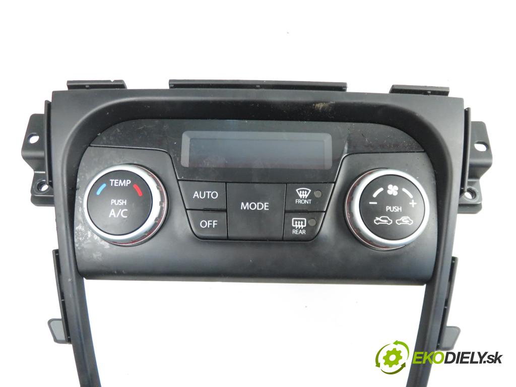 FIAT SEDICI (189_) CROSSOVER 2010 1586,00 Panele sterowania, przełączniki 1586,00 Panel kúrenia KLIMATRONIK 3951055L00; 2370400544