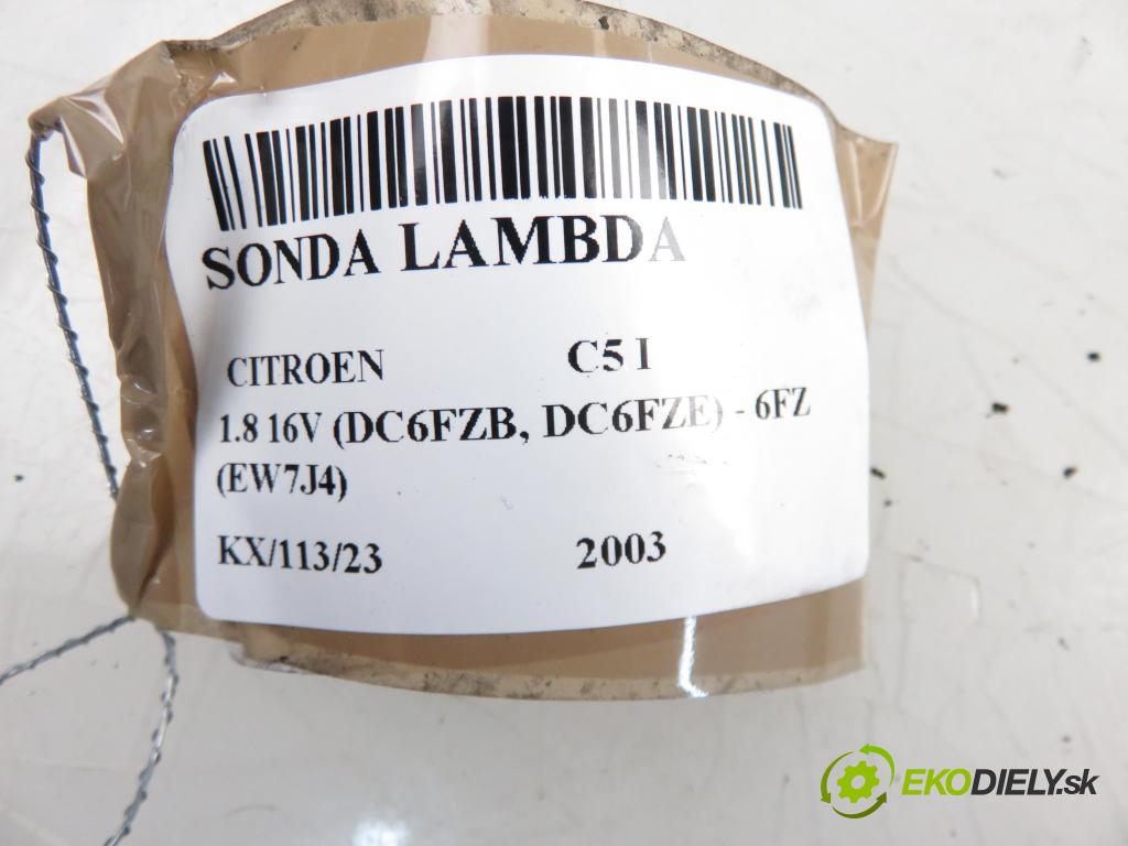 CITROEN C5 I (DC_) LIFTBACK 2003 1749,00 Sondy lambda 1749,00 sonda lambda 9642470880 (Lambda sondy)