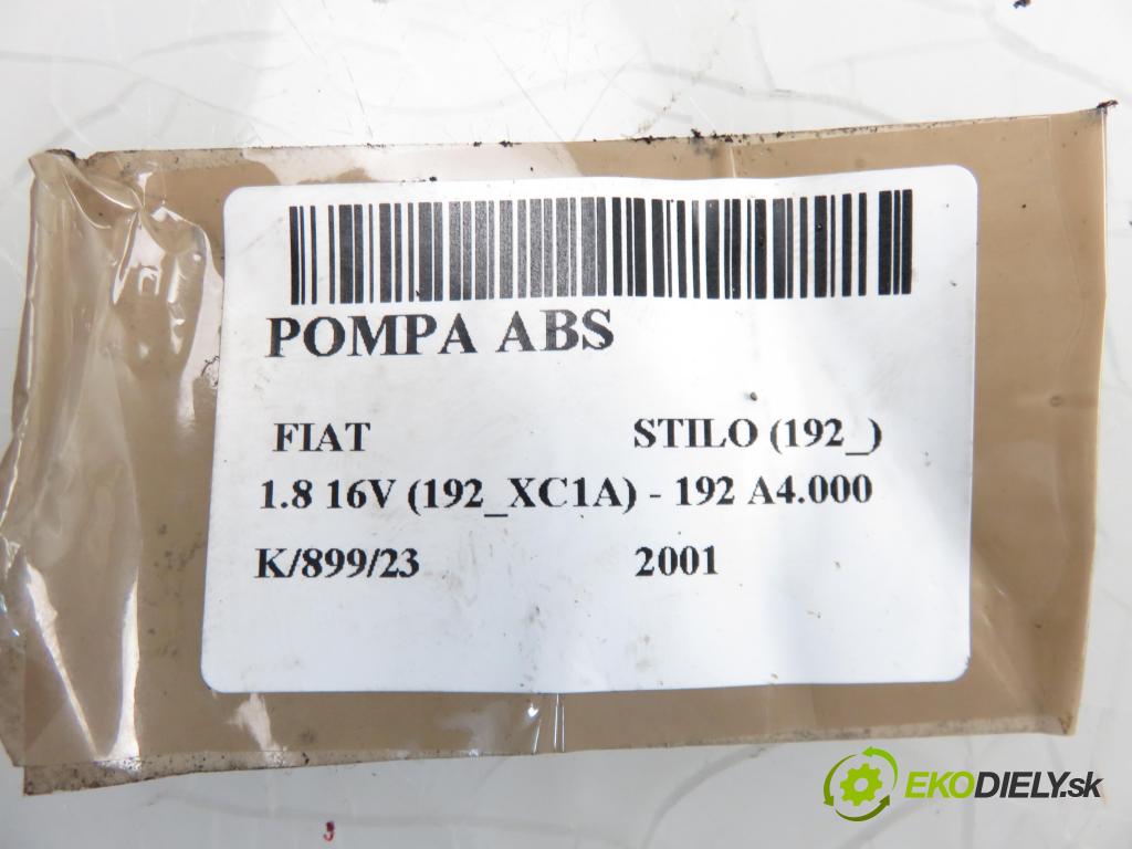 FIAT STILO (192_) HB 2001 1747,00 Czujniki ESP 1747,00 Snímač ESP 0265005303