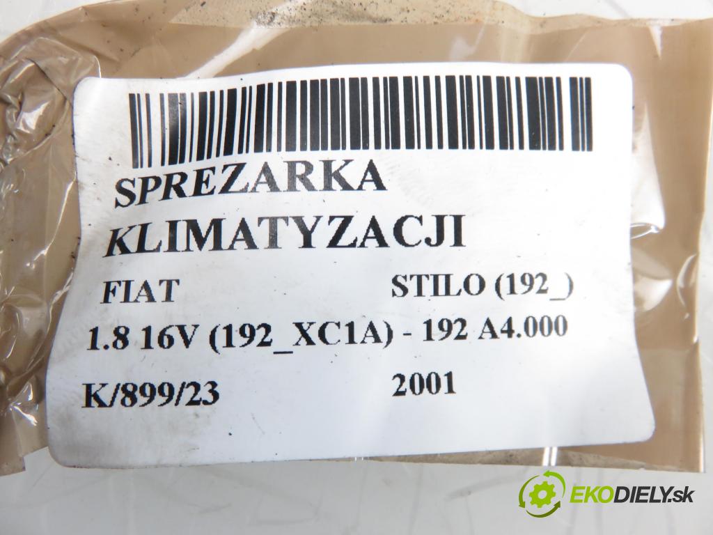 FIAT STILO (192_) HB 2001 1747,00 Kompresory klimatyzacji 1747,00 KOMPRESOR: klimatizace SD7V16 (Kompresory)