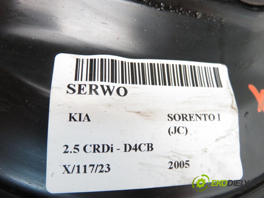 KIA SORENTO I (JC) SUV 2005 2497,00 Serwa hamulca 2497,00 Posilovač 591003E100 (Servočerpadlá, pumpy riadenia)