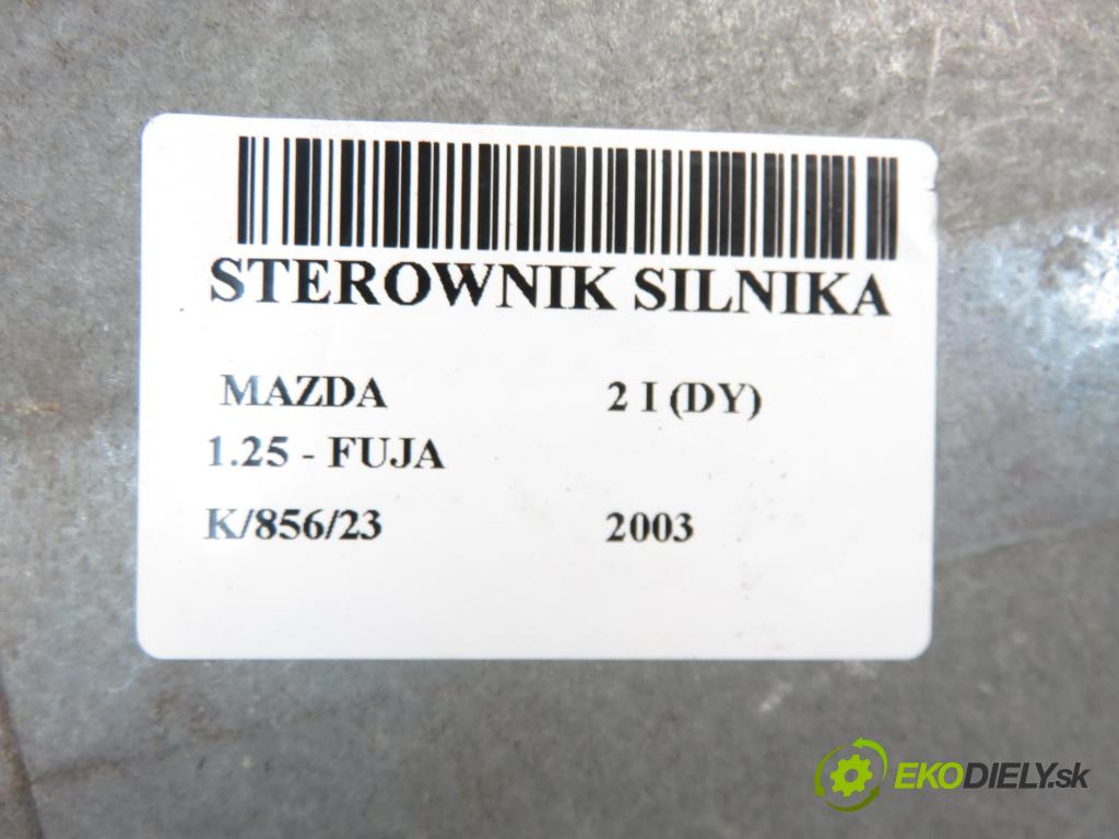 MAZDA 2 (DY) HB 2003 1242,00 Sterowniki silnika 1242,00 Riadiaca jednotka Motor 3S6112A650CB; S118107004D