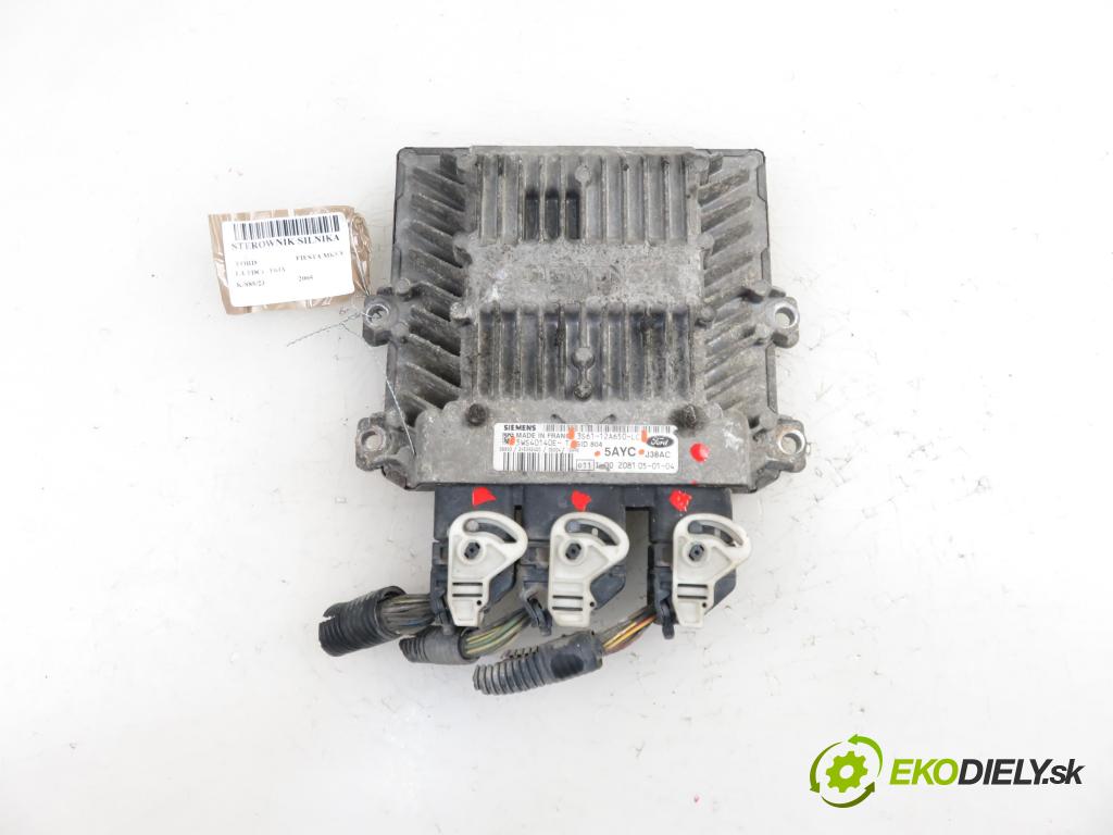 FORD FIESTA V (JH_, JD_) HB 2005 1399,00 Sterowniki silnika 1399,00 Riadiaca jednotka Motor 3S6112A650LC; 5WS40140ET; 5AYC