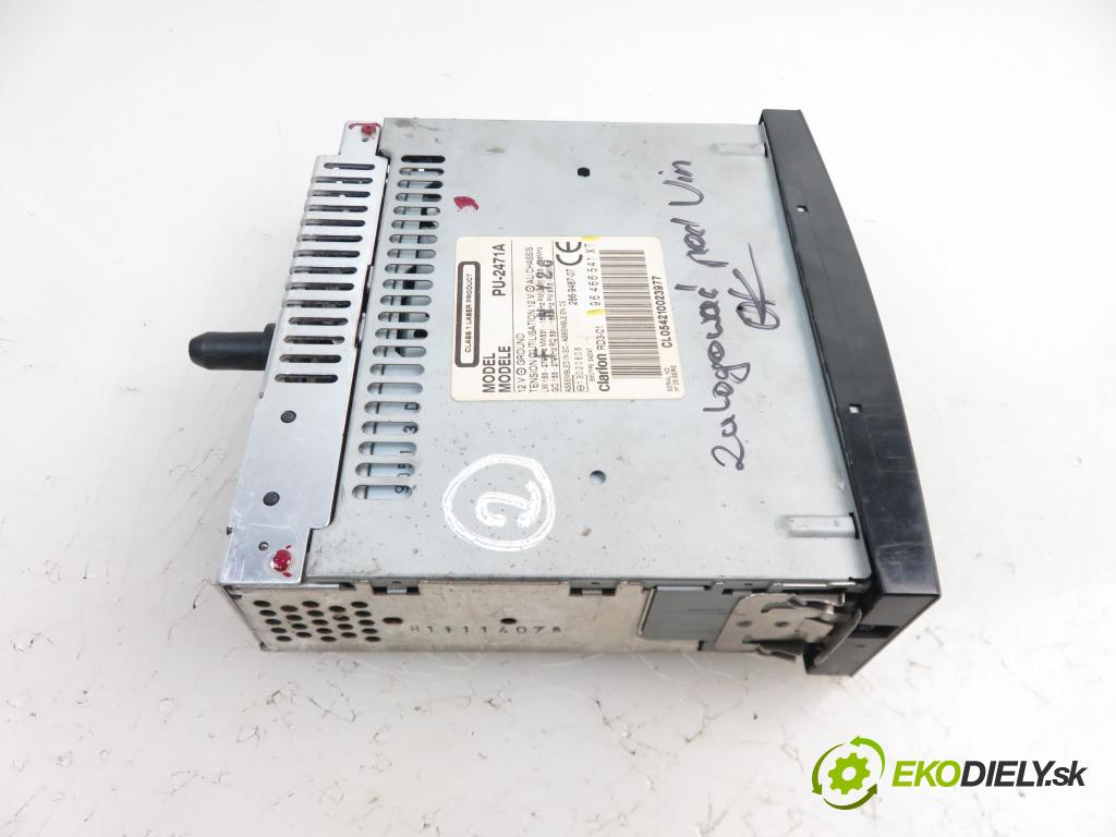PEUGEOT 307 (3A/C) HB 2001 1997,00 Radioodtwarzacze 1997,00 RADIO CD 96466541XT