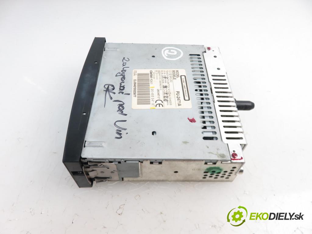PEUGEOT 307 (3A/C) HB 2001 1997,00 Radioodtwarzacze 1997,00 RADIO CD 96466541XT