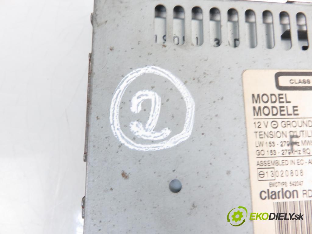 PEUGEOT 307 (3A/C) HB 2001 1997,00 Radioodtwarzacze 1997,00 RADIO CD 96466541XT
