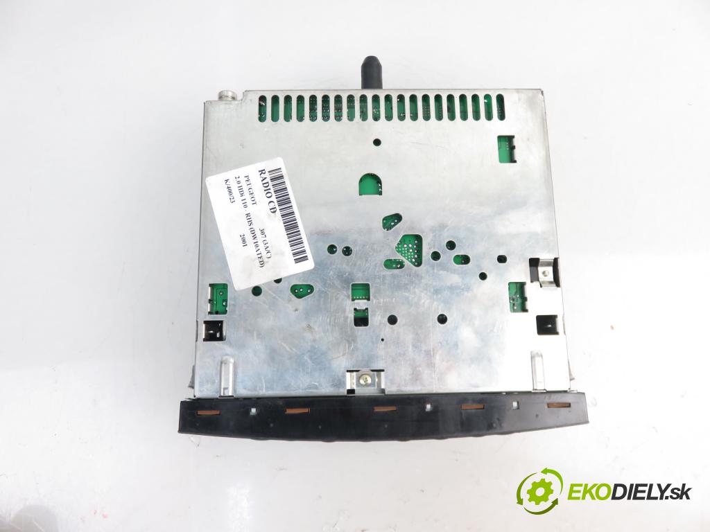 PEUGEOT 307 (3A/C) HB 2001 1997,00 Radioodtwarzacze 1997,00 RADIO CD 96466541XT