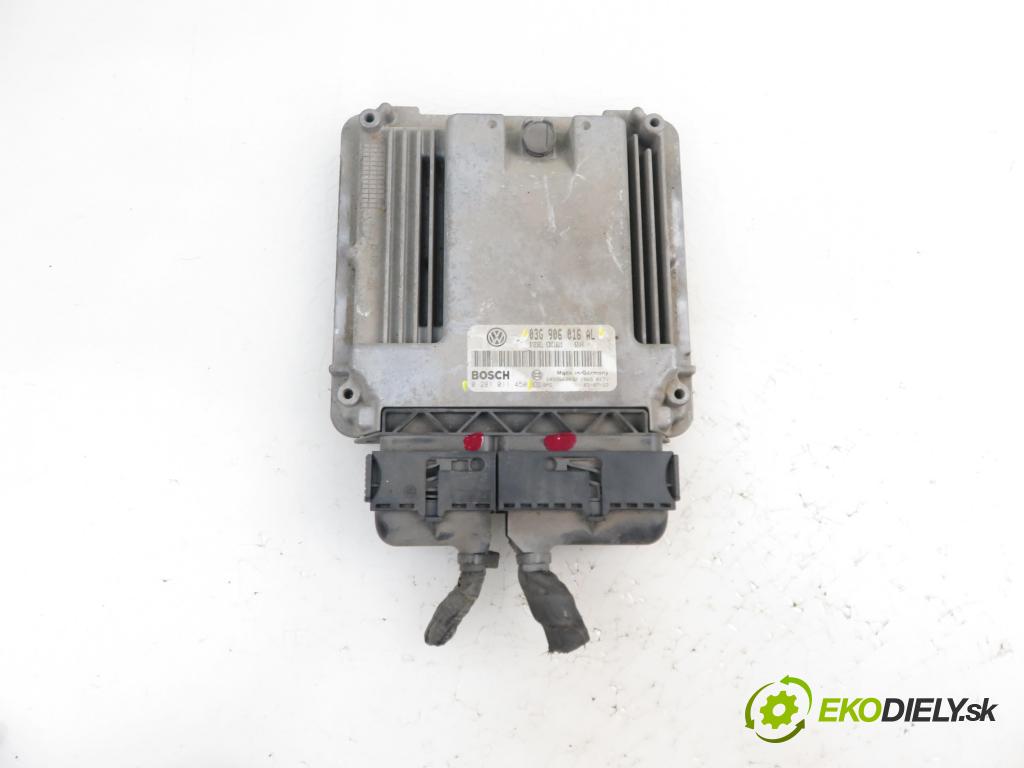 VW TOURAN (1T1, 1T2) MINIVAN 2003 1968,00 Sterowniki silnika 1968,00 Riadiaca jednotka Motor 03G906016AL; 0281011450